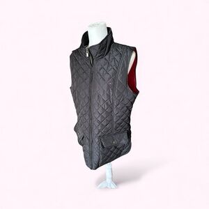 TOMMY HILFIGER. Woman’s Lightweight Black Quilted Vest. NWOT. $25.